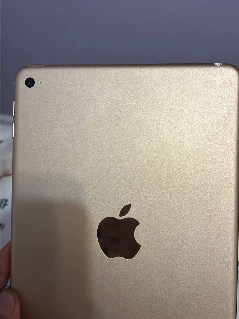 Apple iPad 5th  Generation  Gold Back with Apple Logo 32GB